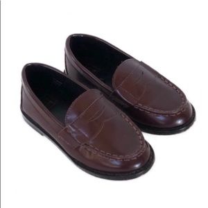 Janie and Jack Boys Leather Loafer